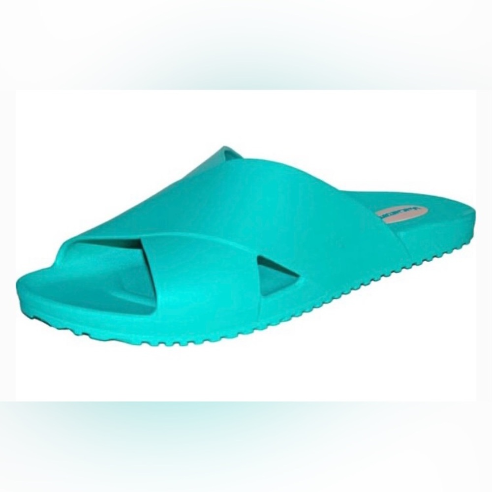 Margaritaville Slides Teal Slide Sandals size M-NWT